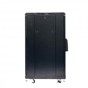 DNMTRSDV-004-0 - RACK SERVIDOR 19POL DESMONTAVEL PORTA VIDRO 28U 600 X 800 PRETO S/ GUIAS - DN-RSDV-28-60.80PT - D-NET