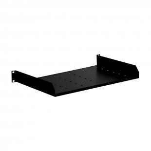 DNMTBDF4-001-0 - BANDEJA FIXA 4 PONTOS 19POL 1U X 1000MM PRETO - DN-BF1-100PT - D-NET