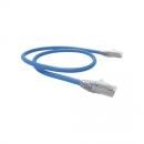 FEMLPC06-004-2 - PATCH CORD MULTILAN CAT.6 26AWG - U/UTP 1,0M AZUL CM - 35120231 - LIGHTERA
