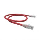 FEMLPC06-034-1 - PATCH CORD MULTILAN CAT.6 26AWG - U/UTP 6,0M VERMELHO CM - 35120242 - LIGHTERA