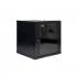 DNMTMRDV-006-0 - MINI RACK 19POL DESMONTAVEL PORTA VIDRO 12U 600 X 600 CINZA S/ GUIAS - DN-MRDV-12-60.59CZ - D-NET