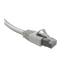 LEGLPCAB-001-0 - PATCH CORD GIGALAN ANTIBACTERIANO CAT.6A 26AWG S/FTP (BLINDADO) 0,5m CINZA - LSZH - 35080141 - LIGHTERA
