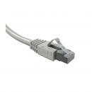 LEGLPCAB-004-0 - PATCH CORD GIGALAN ANTIBACTERIANO CAT.6A 26AWG S/FTP (BLINDADO) 5,0m CINZA - LSZH - 35080144 - LIGHTERA