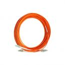 LETLCDO1-022-0 - CORDAO DUPLEX CONECT.62.5 LC-UPC/LC-UPC 30.0m - LSZH - LARANJA (A - B) - 33001102 - LIGHTERA
