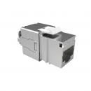 LEINRJ06-006-6 - CONECTOR FEMEA BLINDADO GIGALAN CAT.6 T568A/B UN. - 35060624 - LIGHTERA