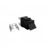 FEGLRJ06-035-5 - CONECTOR FEMEA GIGALAN CAT.6 T568A/B - PRETO UN. - 35060632 - LIGHTERA