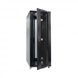 DNMTRSDP-004-0 - RACK SERVIDOR 19POL DESMONTAVEL PORTA PERF. 44U 800 X 1000 PRETO C/ GUIAS - DN-RSDP-44-80.100PT - D-NET