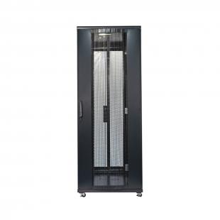 DNMTRSDP-004-0 - RACK SERVIDOR 19POL DESMONTAVEL PORTA PERF. 44U 800 X 1000 PRETO C/ GUIAS - DN-RSDP-44-80.100PT - D-NET