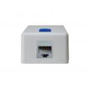 DNCNCS1R-002-0 - CAIXA DE SUPERFICIE COM 01 PORTA RJ-45 BRANCA - DN-6020900010 - D-NET