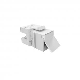 LEGLRJ06-016-5 - CONECTOR RJ-45 GIGALAN CAT.6 BRANCO T568A/T568 FEMEA - 35060601 - LIGHTERA