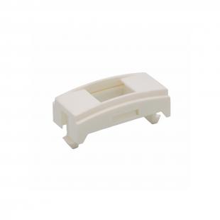 DNCNMOIB-001-0 - MODULO IRIEL / BRAVA P/ RJ-45 EM ABS BRANCO(PCT 10) - DN-6200900070 - D-NET