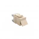 LEGLRJ06-013-5 - CONECTOR RJ-45 GIGALAN CAT.6 BEGE T568A/T568 FEMEA - 35060602 - LIGHTERA