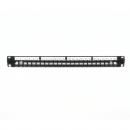 DNCNPPDS-001-0 - PATCH PANEL DESCARREGADO 19 POL 1U 24 PORTAS RETO - DN-PD-CATX - D-NET