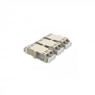 LETLAOAC-009-0 - ADAPTADOR OPTICO ACOPLADOR LC-PC DUPLEX  BEGE (KIT COM 3 UN) - 35260091 - LIGHTERA
