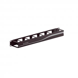 LEFAGCFC-004-0 - GUIA DE CABOS FECHADO  19 POL/1U  METALICO ALTA DENSIDADE PRETO - 35150500 - LIGHTERA
