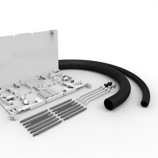 LETLDBTE-002-0 - BANDEJA DE EMENDA DIO A115/A270/B144/TERALAN ENT. STACK 24F PLASTICO (KIT) - 35260424 - LIGHTERA