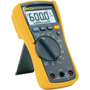 FLVJMT6H-004-0 - MULTIMETRO TENSAO/RESISTENCIA/CONTINUIDADE/CAPACITANCIA/DIODO E VOLT ALERT 600V TRMS - FLUKE-117 - FLUKE