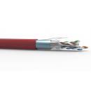 LEGLCC06-002-0 - CABO TRANSM. DADOS GIGALAN CAT.6 F/UTP (BLINDADO) 23AWG X 4P VERMELHO CM - 23360001 - LIGHTERA