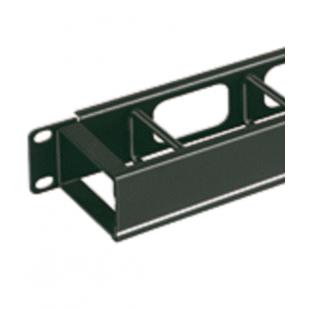FEFAGCFC-004-0 - GUIA DE CABOS FECHADO  19 POL/1U  METALICO ALTA DENSIDADE PRETO - 35150500 - LIGHTERA