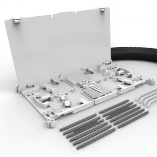 LETLDBTE-004-0 - BANDEJA DE EMENDA DIO A115/A270/B144/TERALAN ENT. STACK 48F PLASTICO (KIT) - 35260218 - LIGHTERA