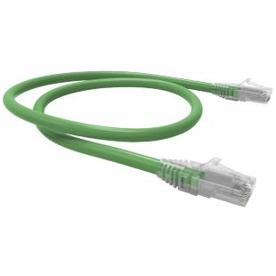 LEGGPC06-025-0 - PATCH CORD GIGALAN GREEN CAT.6 U/UTP 2,0M VERDE LSZH - 35123213 - LIGHTERA