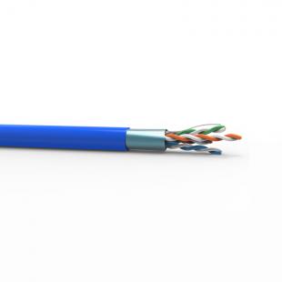 LEINCC5E-002-0 - CABO TRANSM. DADOS MULTILAN CAT.5E F/UTP (BLINDADO) 24AWG X 4P AZUL CM - 23350008 - LIGHTERA