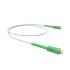 LETLCDA2-007-0 - CORDAO OPT. CON. MONOMODO (9/125) G657A2 1F MONOFIBRA SC-APC/SC-APC 2,5M LSZH BRANCO D3.0 LSZH - 33006401 - LIGHTERA