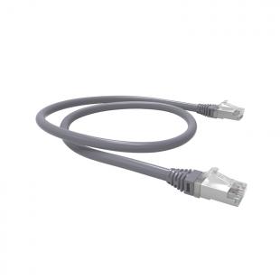 FEGLPC6A-005-0 - PATCH CORD GIGALAN CAT.6A F/UTP (BLINDADO) 2,5M CINZA CM - 35085011 - LIGHTERA