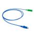 LELWCPMF-004-0 - CORDAO OPTICO PRE-CON. MONOFIBRA SC-APC/SC-UPC 2,5M  1F (D3.0)  LSZH BRANCO - 33001097 - LIGHTERA