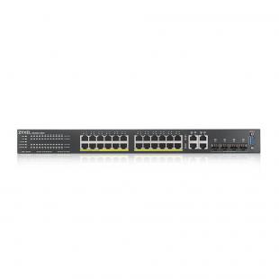 ZYNWSGPH-003-0 - SWITCH L2 24P GB POE E 4P COMBO SFP/RJ-45 - GS2220-28HP - ZYXEL