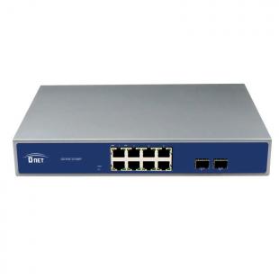 DNNWSNPD-002-0 - SWITCH NAO GERENCIAVEL 8P GB POE E 2P SFP - DN-POE-33108PF - D-NET