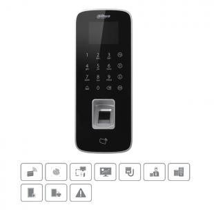 16010624 - LEITORA DE CONTROLE DE ACESSO BIOMTRICO E CARTAO MIFARE E SENHA - DHI-ASI1212D - DAHUA