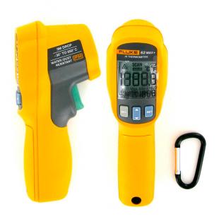 91700400 - TERMOMETRO INFRAV -32 A 500C 10:1 EMISS AJUST - P/N:4241017 - Fluke-62MAX - FLUKE