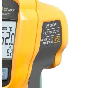 91700400 - TERMOMETRO INFRAV -32 A 500C 10:1 EMISS AJUST - P/N:4241017 - Fluke-62MAX - FLUKE