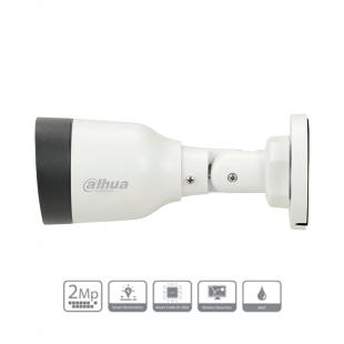 DHCIBLTA-005-0 - CAMERA IP BULLET SERIE 1 2MP FX 2.8MM IRM30M IP67 - DH-IPC-HFW1230S1P-0280B-S6 - DAHUA