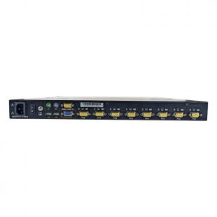 DNKVGVTA-002-0 - KVM GAVETA 17" VGA 8 PORTAS - DN-KVM-1008. - D-NET